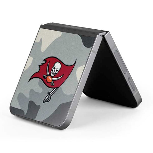 NFL Tampa Bay Buccaneers Camo Galaxy Z Flip6 Skin